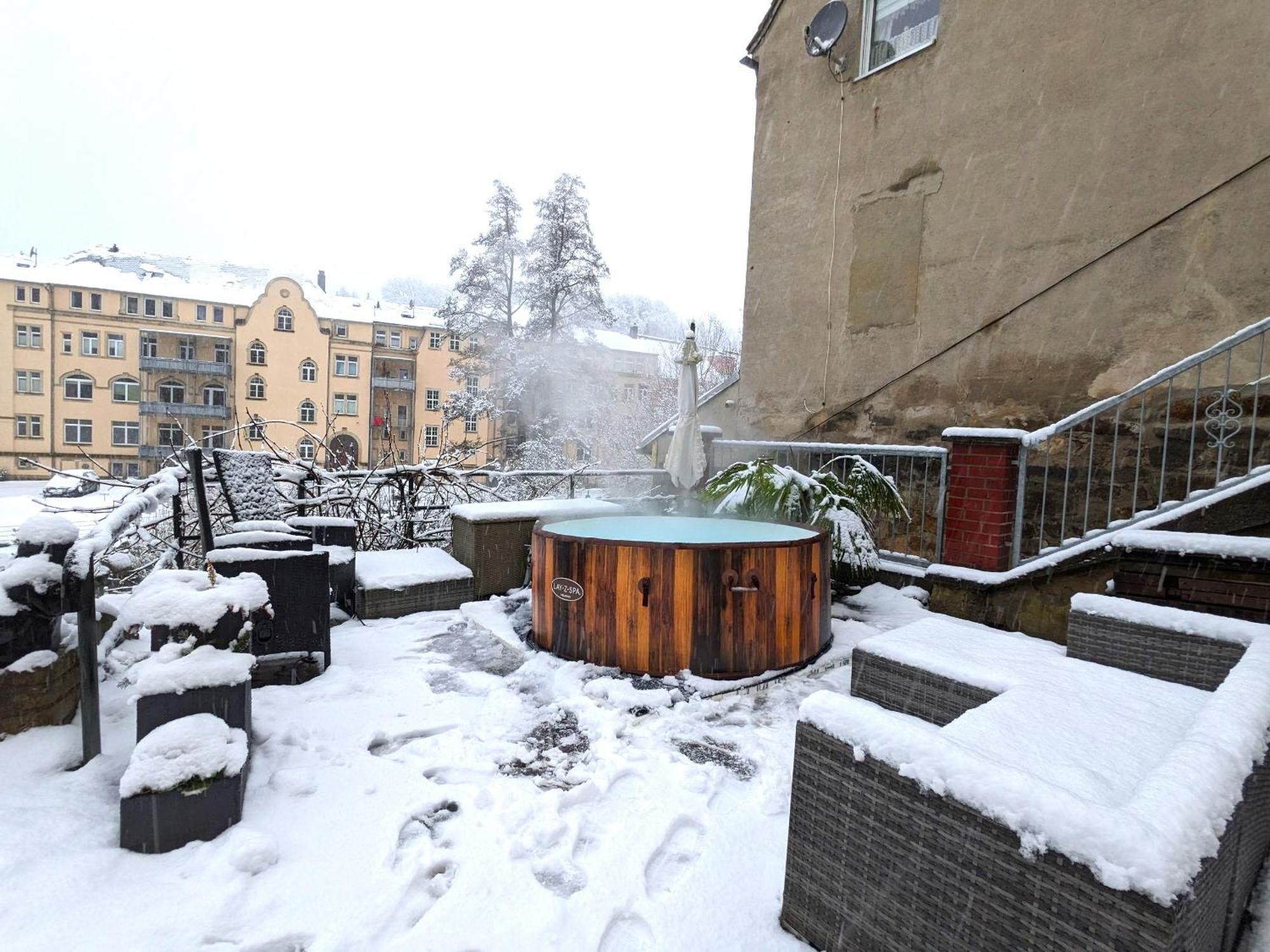 Hw1 - Urlaubsmagie - Sauna&Whirlpool Zum Entspannen Sebnitz Dış mekan fotoğraf
